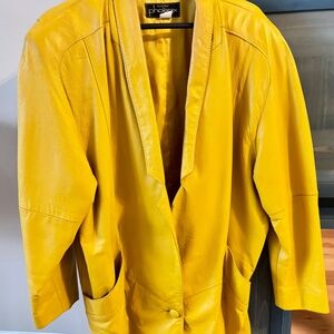 Vintage leather jacket